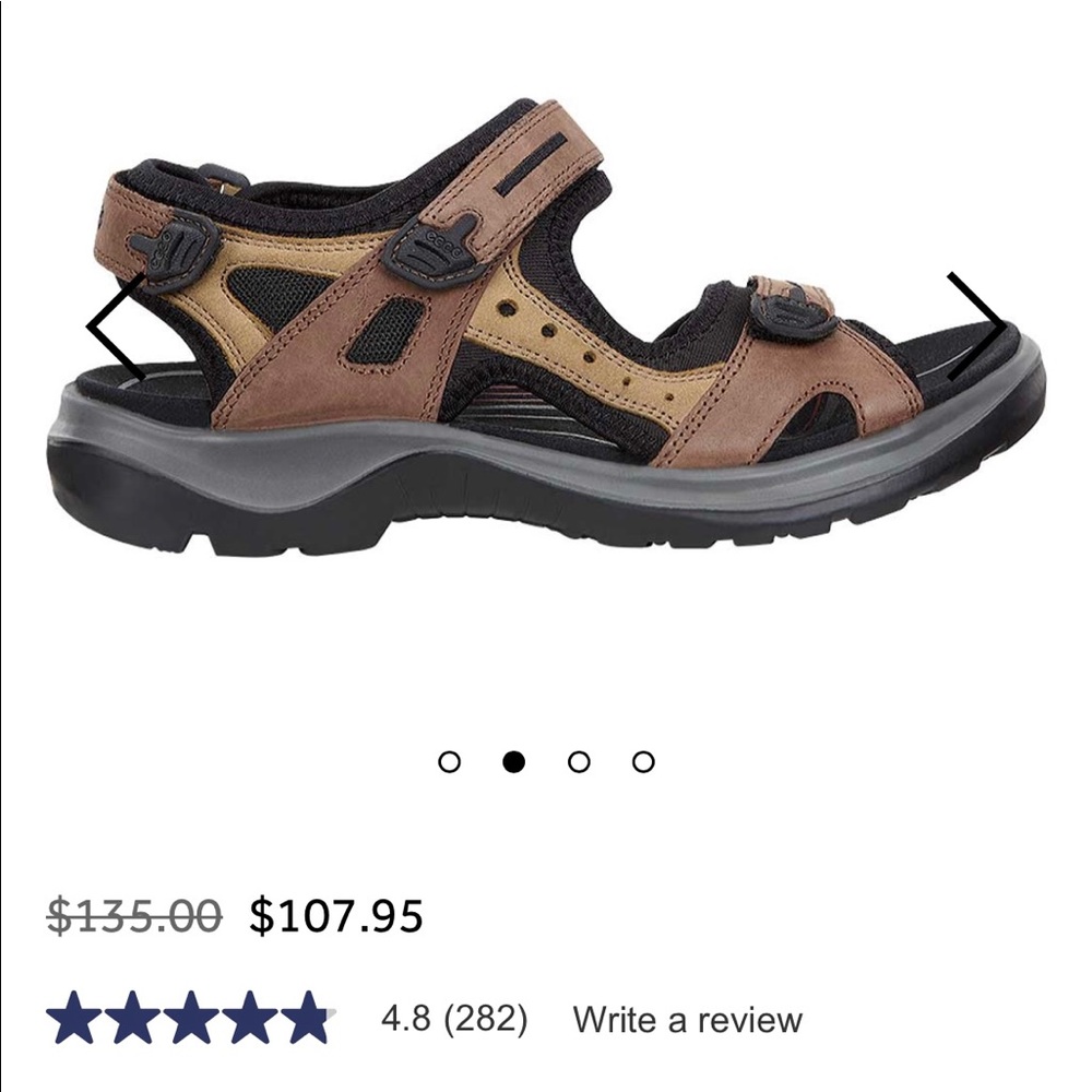 Echo size 41 women’s 10.5 sandal